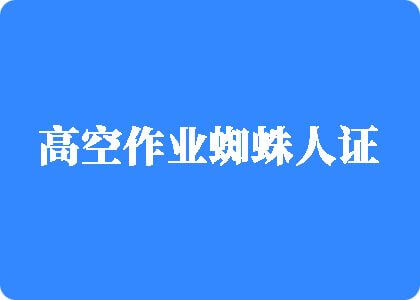 国产扒开强上操哭高空作业蜘蛛人证